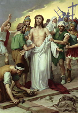 Jesus Is Stripped of His Garments